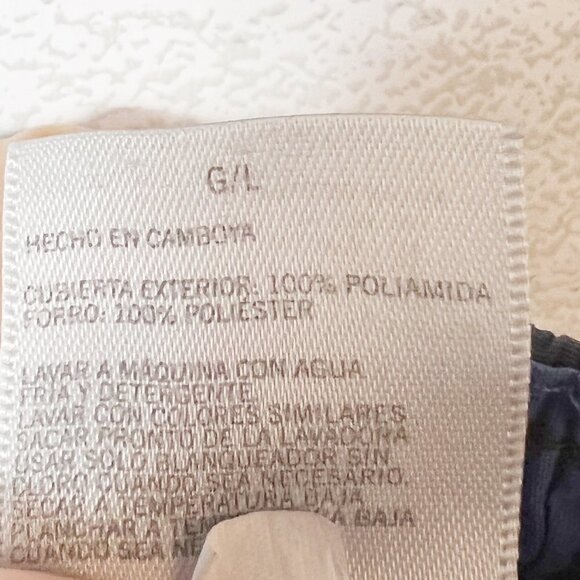 Nautica Navy Blue Men's Swim Trunks Shorts Size L - Picture 4 of 8